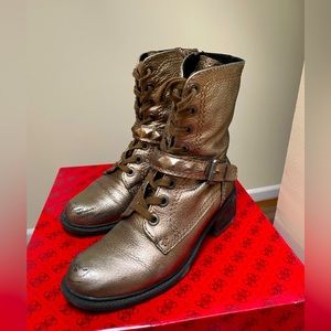 Guess combat boots